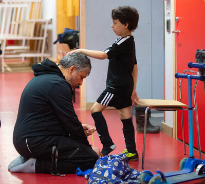 Bläddra bland fler bilder av Fotboll, U7, träning, IFK Hässleholm