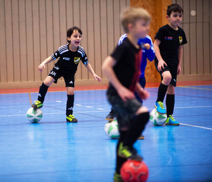 IFK Hässleholms pojkar födda 2017, U7, tränar i