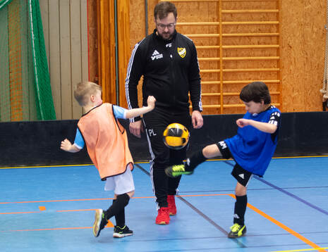IFK Hässleholms pojkar födda 2017, U7, tränar i