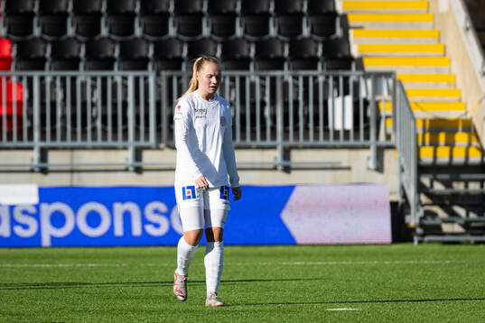 IK Uppsalas Olivia Mattsson deppar