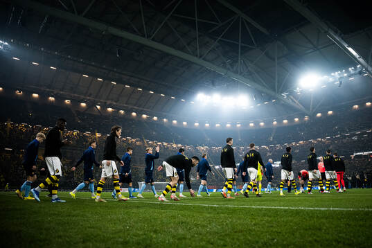 AIKs och Djurgårdens spelare