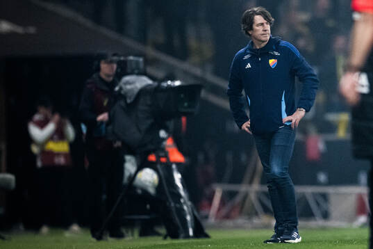 Djurgårdens tränare Thomas Lagerlöf