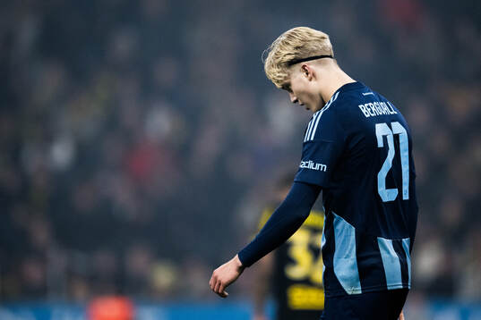 Djurgårdens Lucas Bergvall deppar