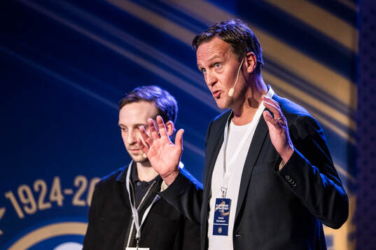 Noa Bachner, Expressen, och Svante Samuelsson, SEF