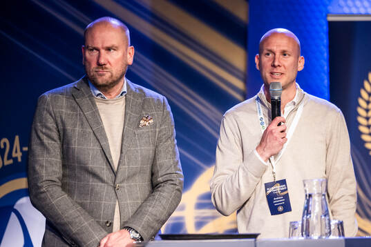 Magnus Haglund, Halmstad, och Andreas Johansson, Halmstad