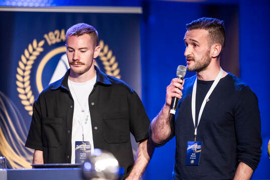 Freddy Winsth, Värnamo, och Anes Mravac, Värnamo