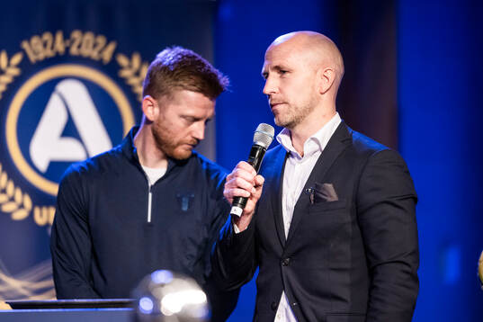 Anders Christiansen, Malmö FF, och Henrik Rydström,