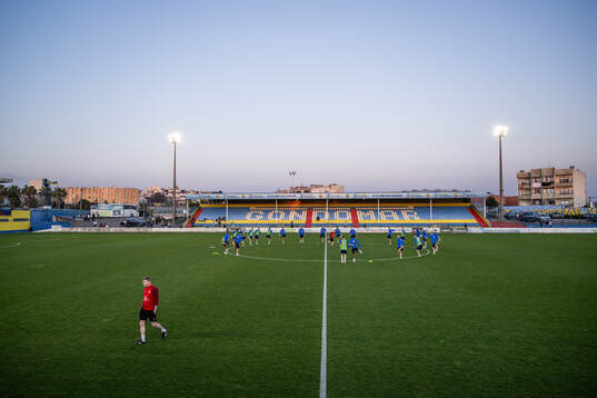 hHead coach Jon Dahl Tomasson and players of the Swedish