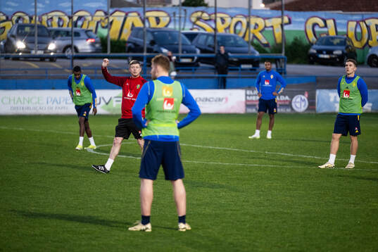 Head coach Jon Dahl Tomasson of the Swedish men's national