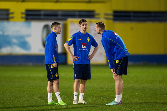 Jacob Ondrejka, Simon Olsson and Gustaf Nilsson of the