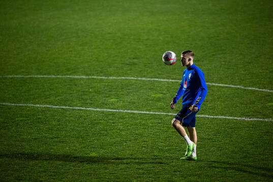 Jacob Ondrejka of the Swedish men's national football team