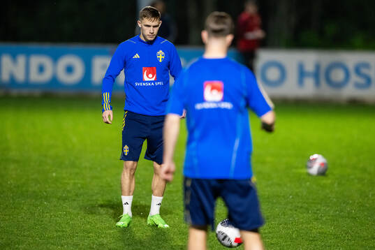 Jacob Ondrejka of the Swedish men's national football team