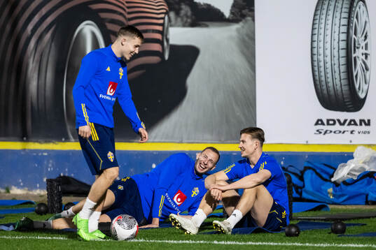 Gustaf Nilsson, Jacob Ondrejka and Simon Olsson of the