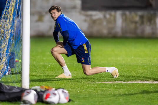 Victor Nilsson Lindelöf of the Swedish men's national