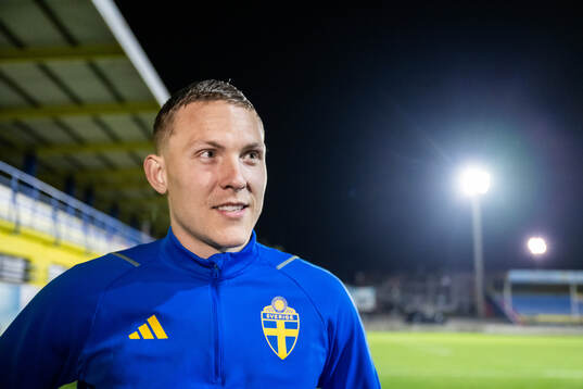 Ludwig Augustinsson of the Swedish men's national football