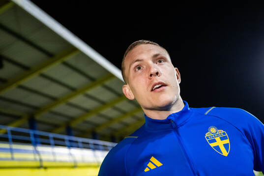 Ludwig Augustinsson of the Swedish men's national football