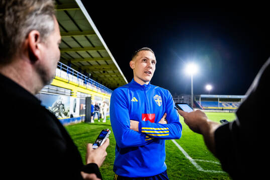 Ludwig Augustinsson of the Swedish men's national football