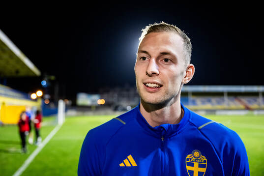 Gustaf Nilsson of the Swedish men's national football team