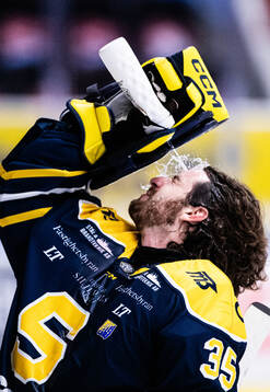 Södertäljes målvakt Tomas Sholl