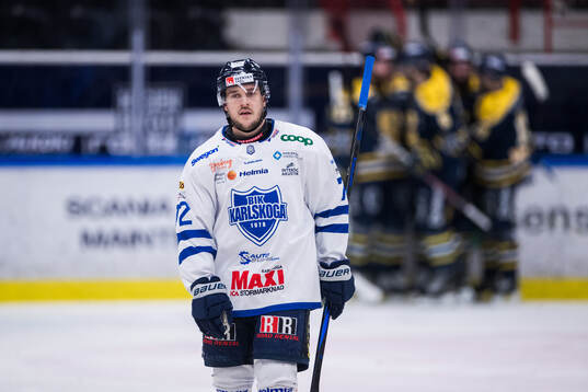 Karlskogas Viktor Lennartsson deppar