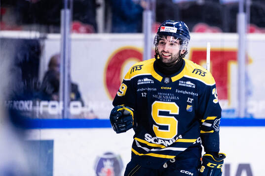 Södertäljes Stelio Mattheos jublar