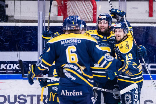 Södertäljes Stelio Mattheos jublar