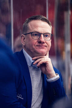 Södertäljes tränare Magnus Bogren