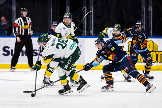 Björklövens Brandon Manning och Djurgårdens David