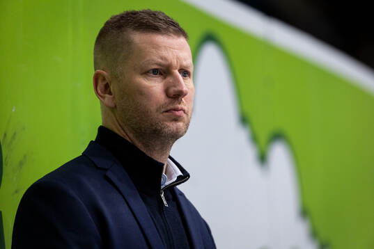 Djurgårdens tränare Michael Holmqvist