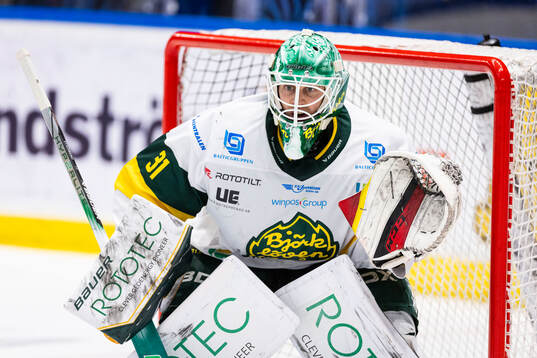 Björklövens målvakt Niklas Svedberg