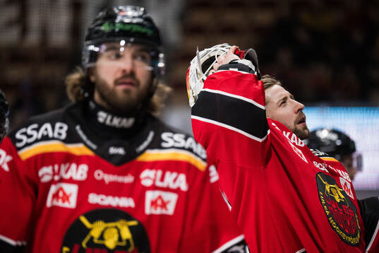 Luleås målvakt Joel Lassinantti