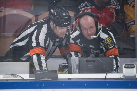 Domare Mikael Nord och Daniel Eriksson