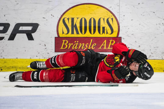 Luleås Jesper Sellgren har ont