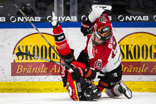 Luleås Jesper Sellgren och Örebros Melvin Fernström