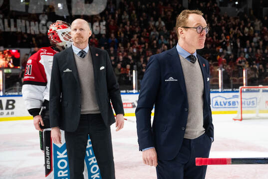 Örebros tränare Niklas Eriksson deppar