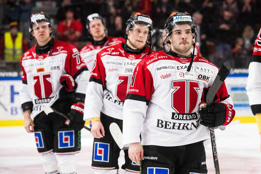 Örebros Danick Martel deppar