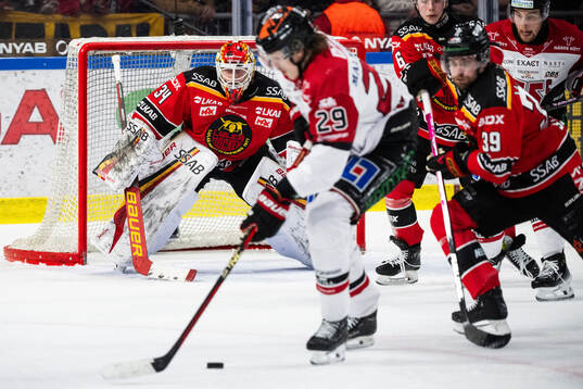 Luleås målvakt Joel Lassinantti