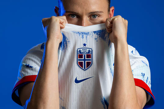 Caroline Graham Hansen of the Norwegian national football
