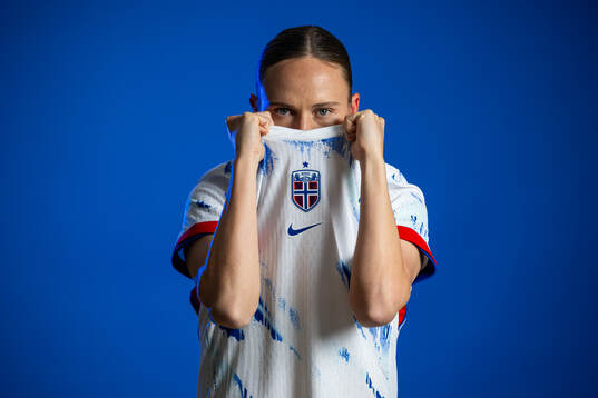 Caroline Graham Hansen of the Norwegian national football