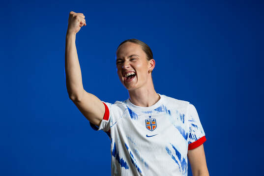 Caroline Graham Hansen of the Norwegian national football