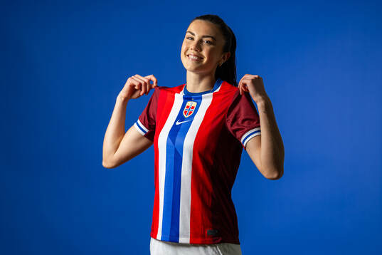 Ingrid Syrstad Engen of the Norwegian national football