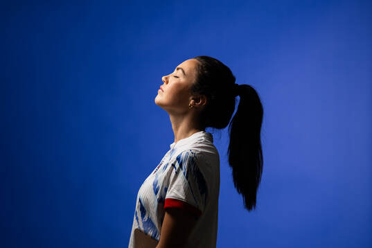 Ingrid Syrstad Engen of the Norwegian national football