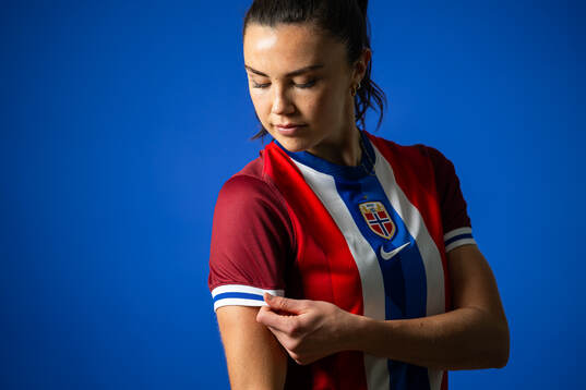 Ingrid Syrstad Engen of the Norwegian national football