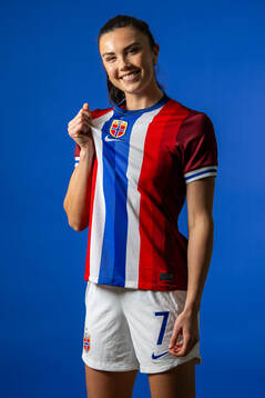 Ingrid Syrstad Engen of the Norwegian national football