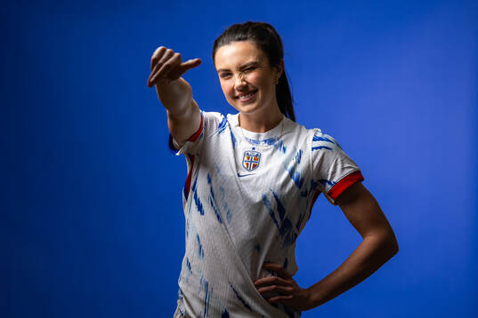 Ingrid Syrstad Engen of the Norwegian national football