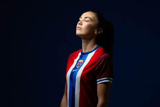 Ingrid Syrstad Engen of the Norwegian national football