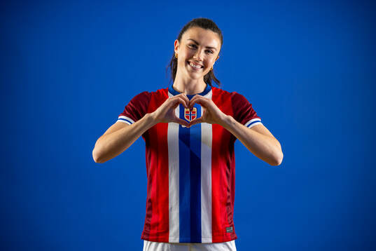 Ingrid Syrstad Engen of the Norwegian national football