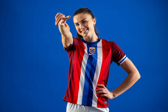 Ingrid Syrstad Engen of the Norwegian national football