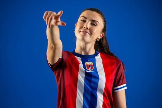 Ingrid Syrstad Engen of the Norwegian national football