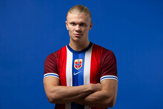 Erling Braut Haaland of the Norwegian national football